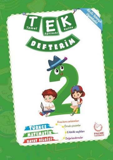 2. Sınıf Tek Defterim kapak görseli